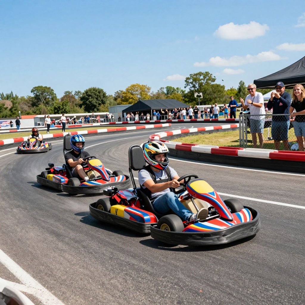 Go-Kart Racing at Adventure Island