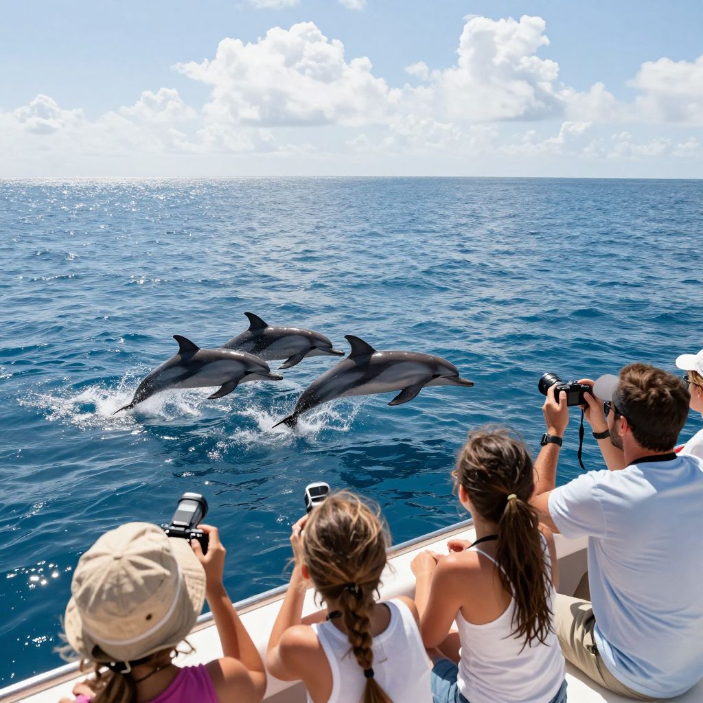 Dolphin-Watching Cruise in the Gulf