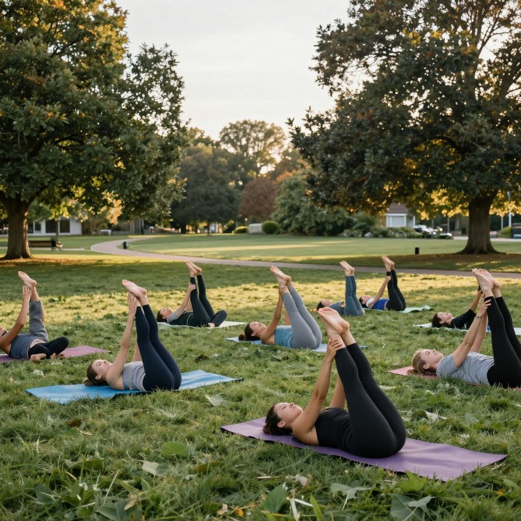 Yoga in Community Parks