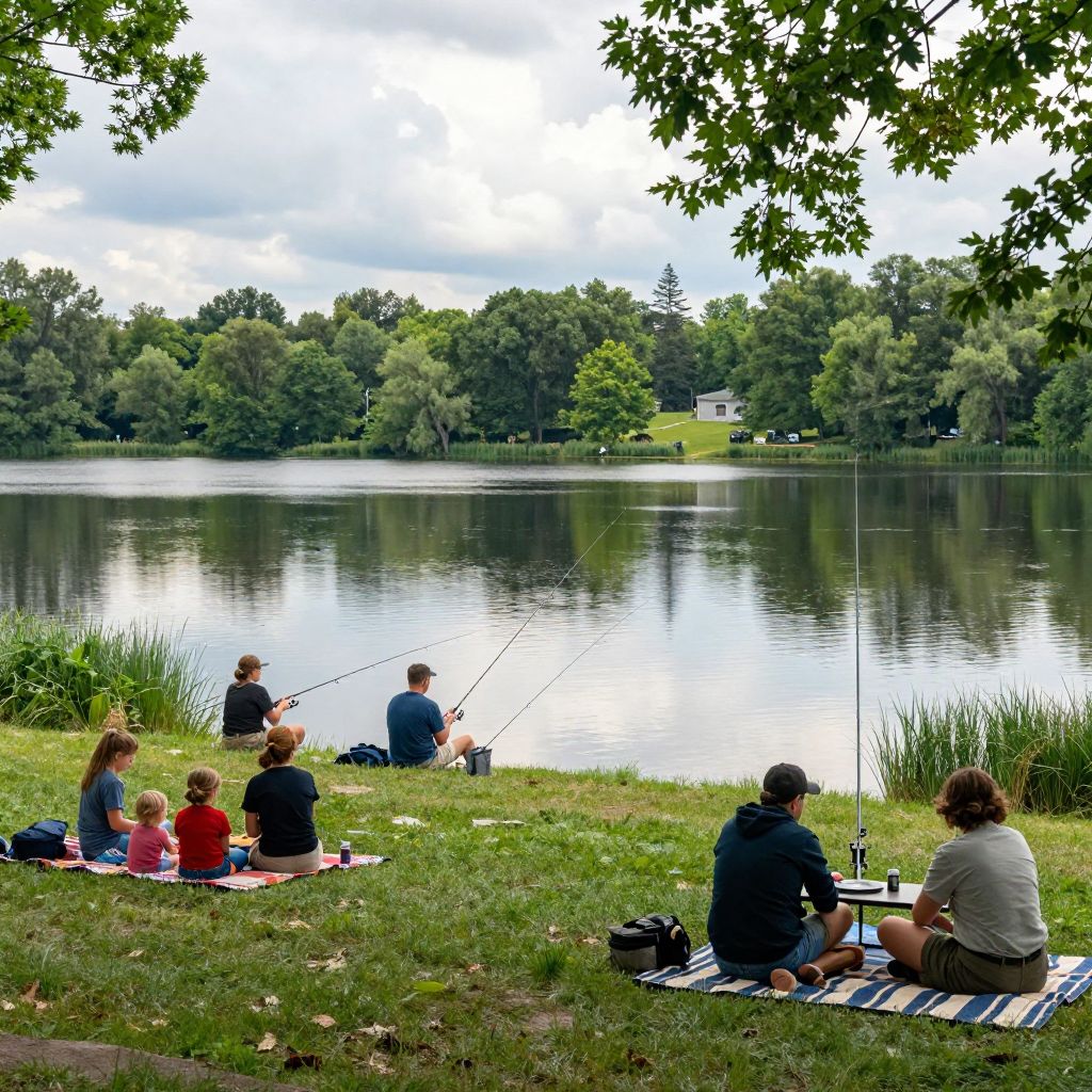 Fishing at Local Lakes