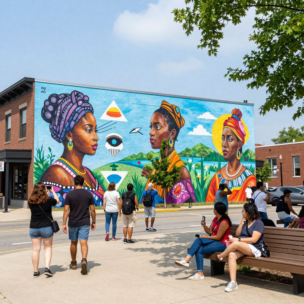 Urban Green Space and Murals