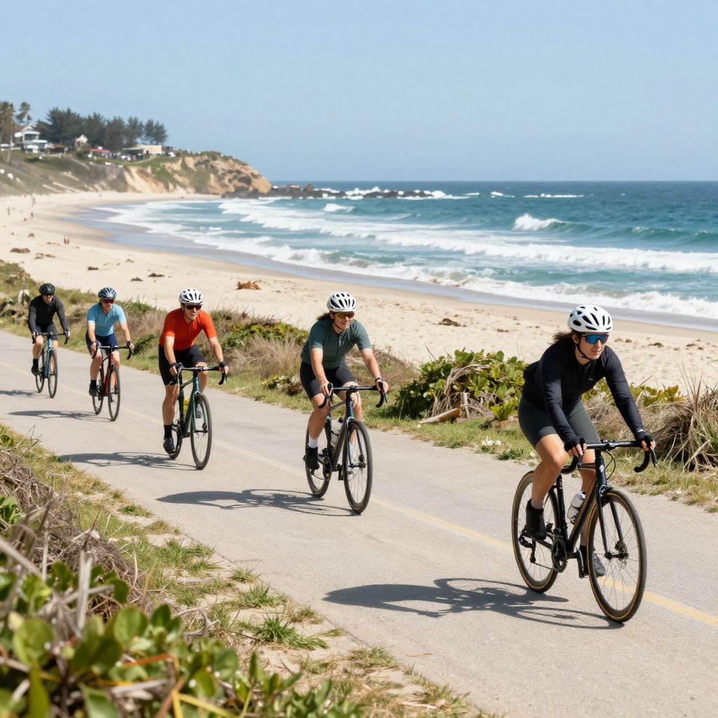 Biking in Sandbridge