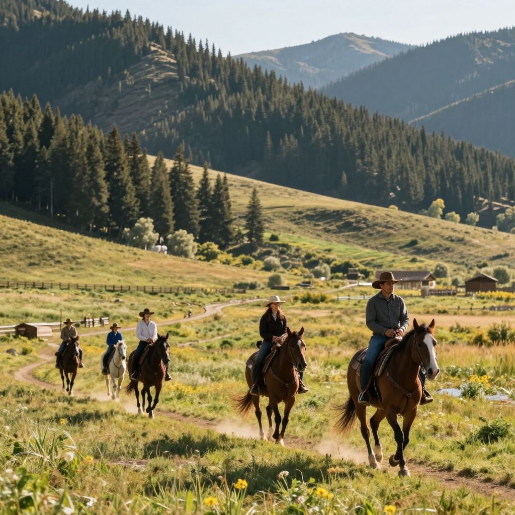 Horseback Riding with Mystic Saddle Ranch