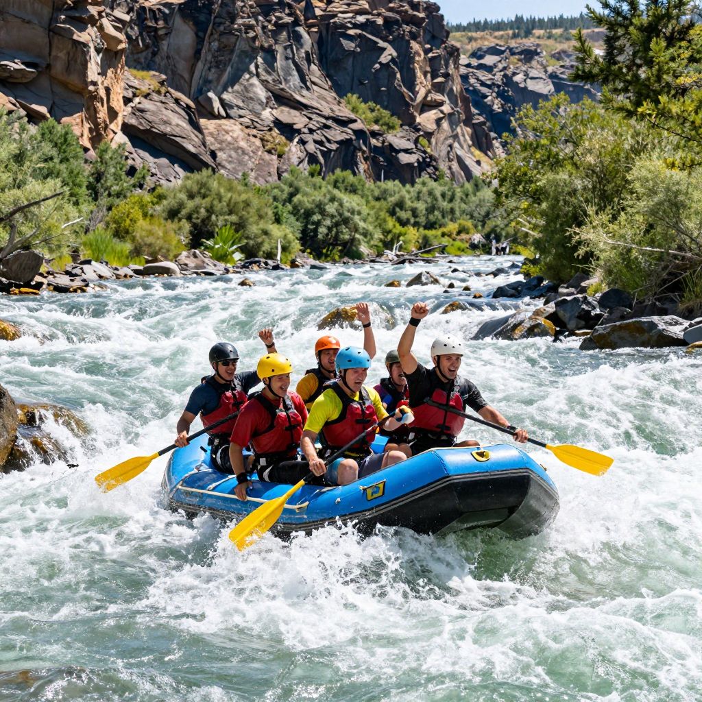 Whitewater Rafting on Salmon River