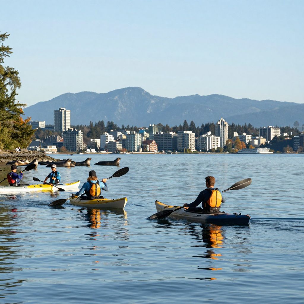 Kayaking in Victoria