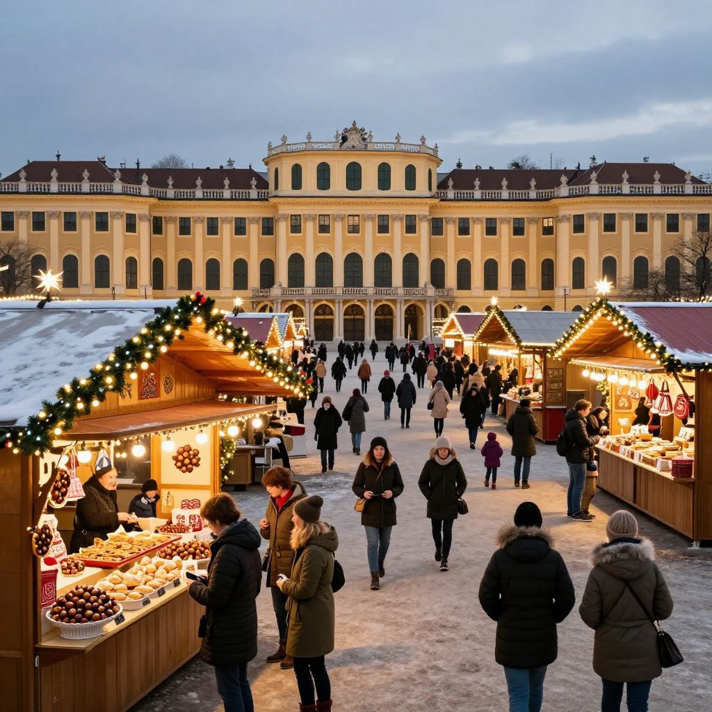Christmas Market at Schönbrunn Palace