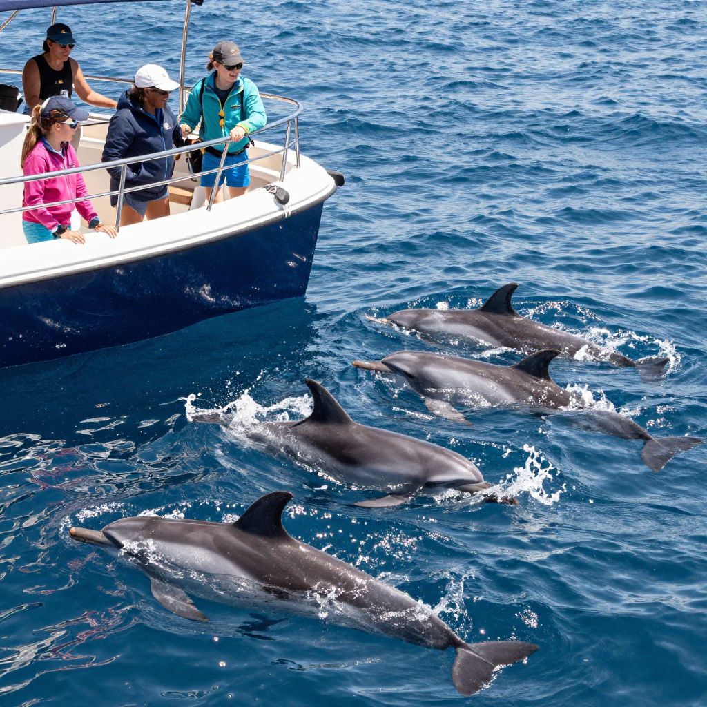 Dolphin Watching with Chesopian Outdoors