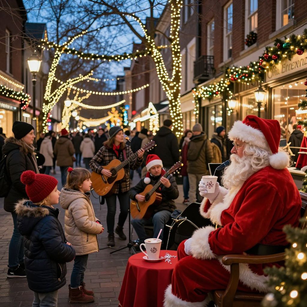 Christmas Greetings on Main