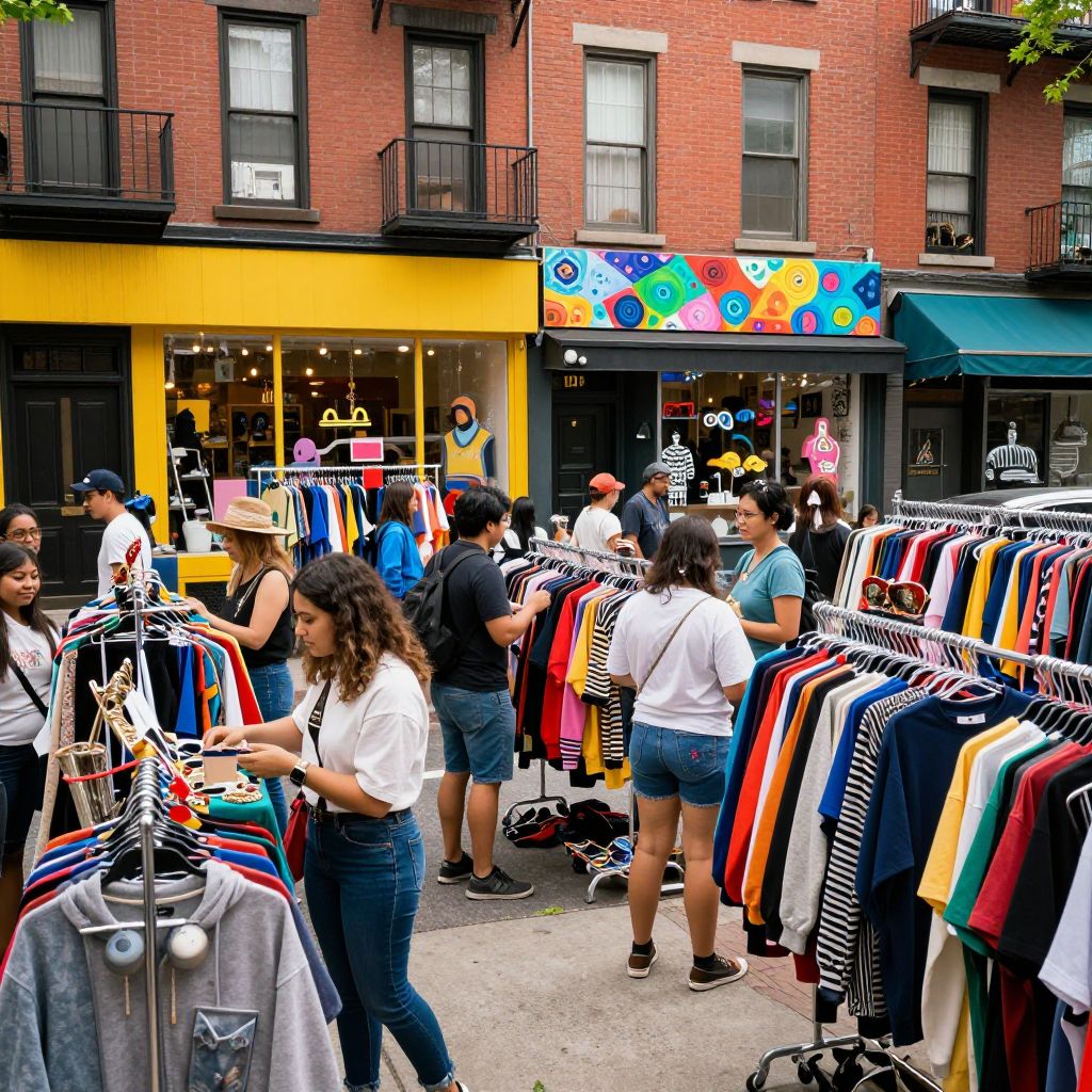 Vintage Shopping on Bedford Avenue