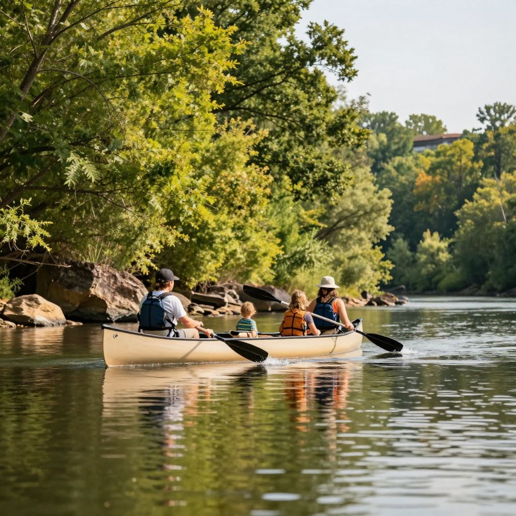 Canoeing on the Cumberland River