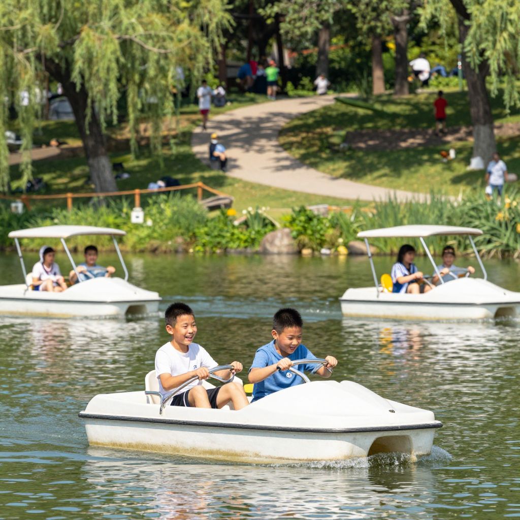 Rent Pedal Boats at Waller Mill Park