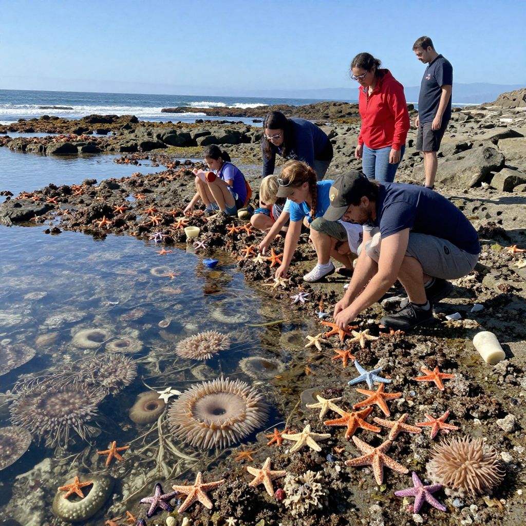 Tide Pooling at Crystal Cove State Park