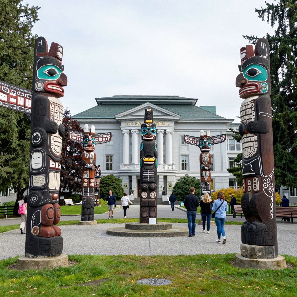 See the Indigenous Totem Poles at Thunderbird Park