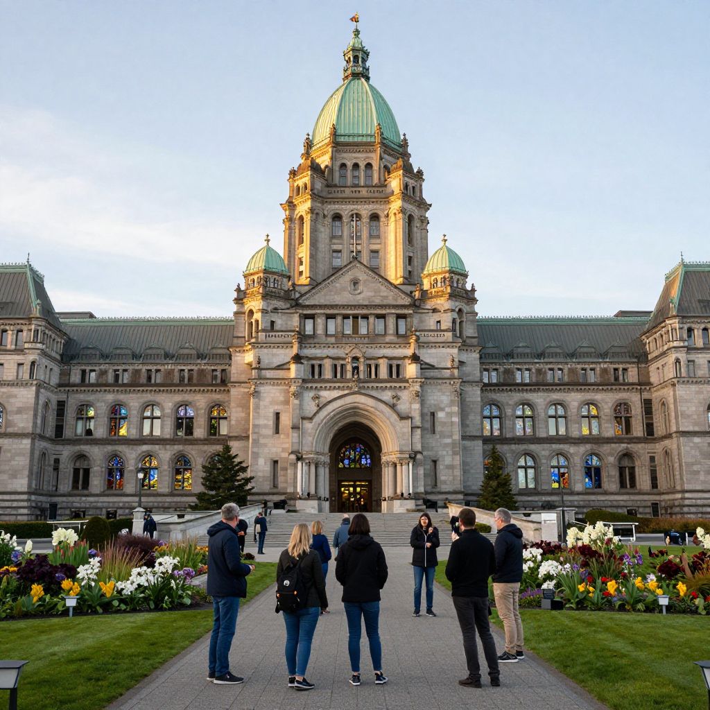 Take a Tour of the British Columbia Parliament Buildings