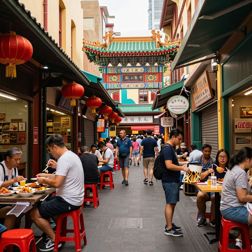 Explore Chinatown and Fan Tan Alley