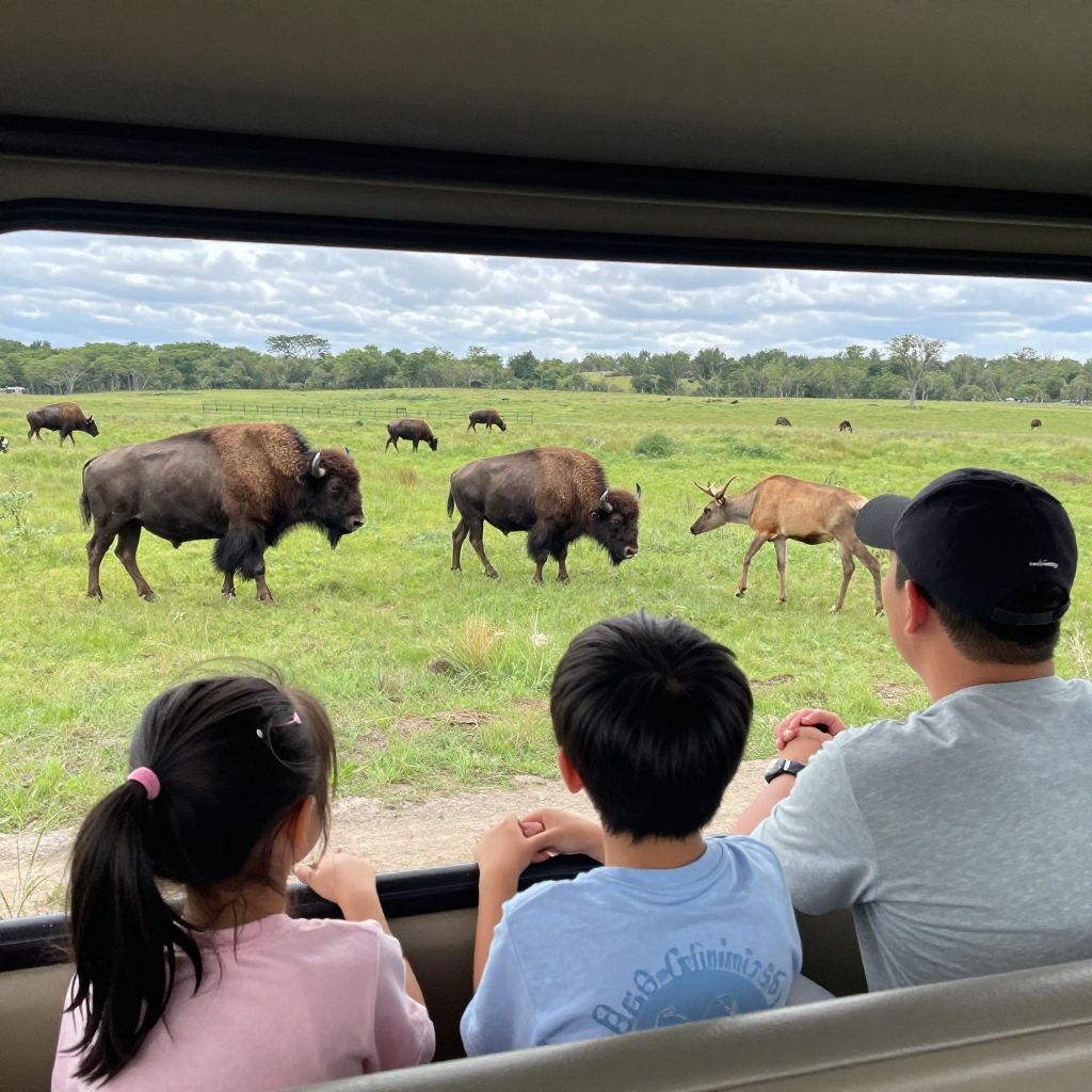 Experience a Drive-Through Adventure at the Lee G. Simmons Wildlife Safari Park