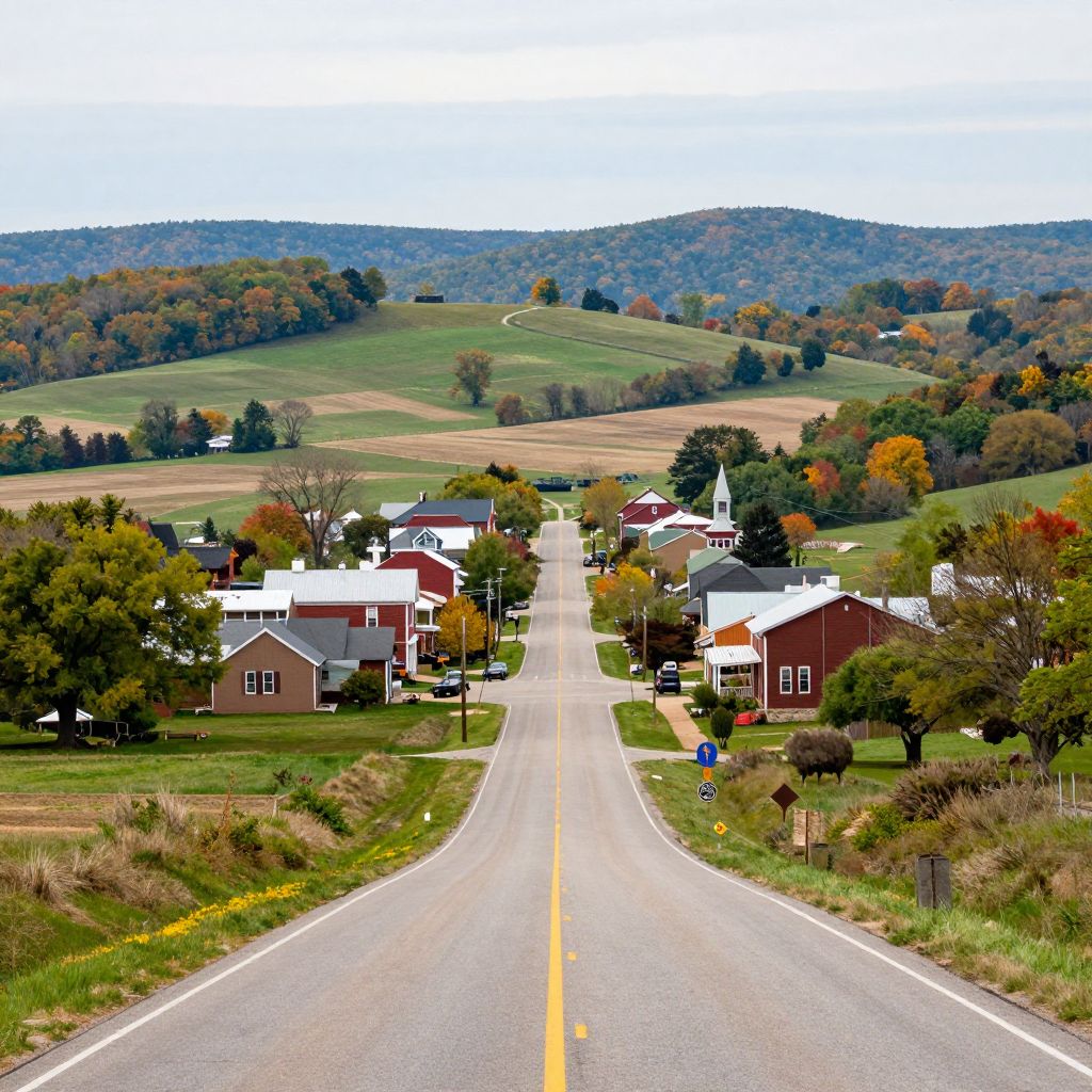 Scenic Drive Around Berryville