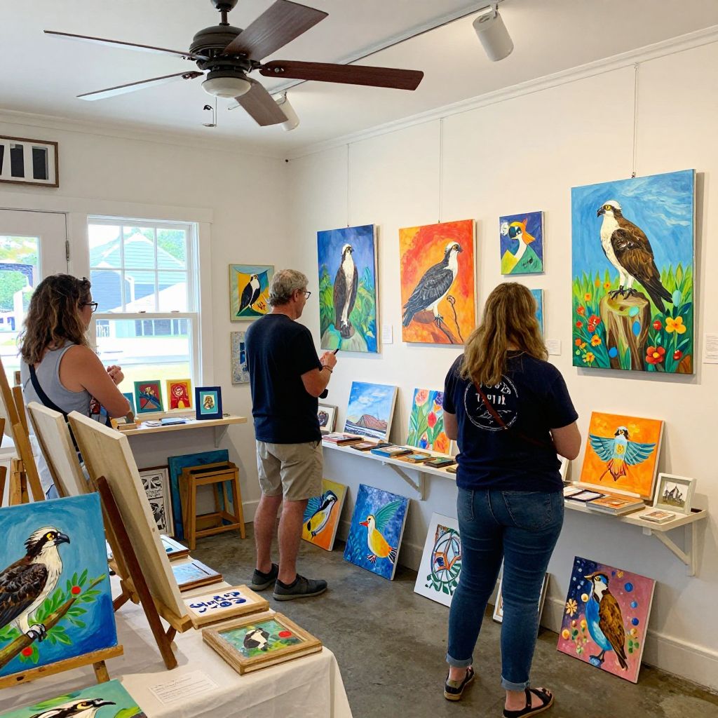 Osprey Nest Art Gallery