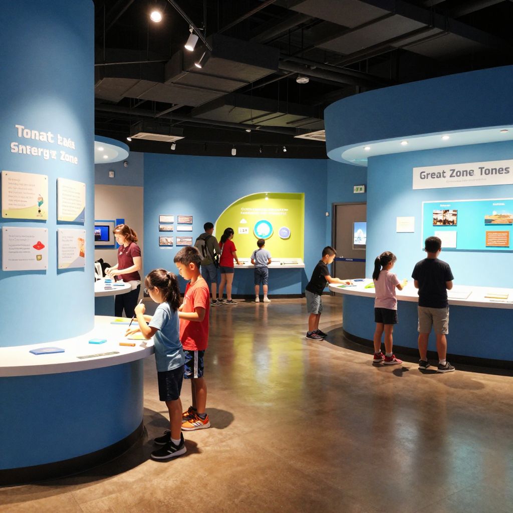 Hands-On Exhibits at the Great Lakes Science Center