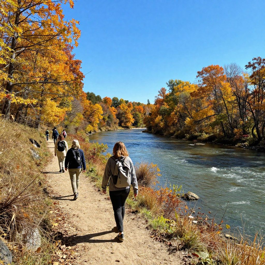 Hiking Trails at Dayton State Park
