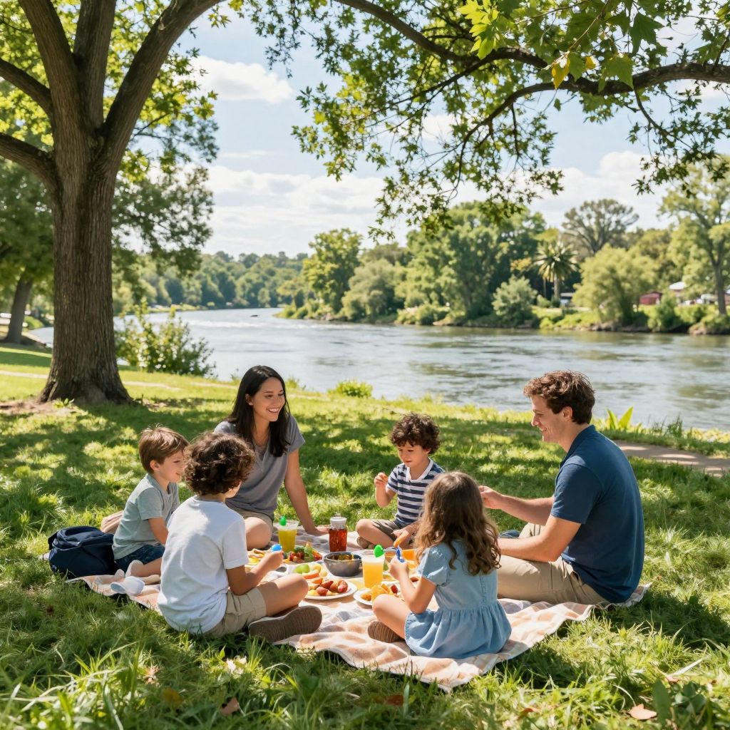 Picnic at Dayton State Park