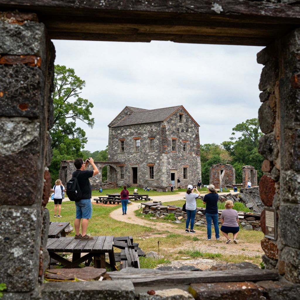 Rock Point Mill Ruins