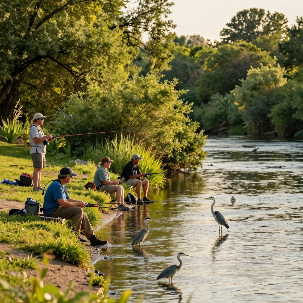 Fishing and Birdwatching