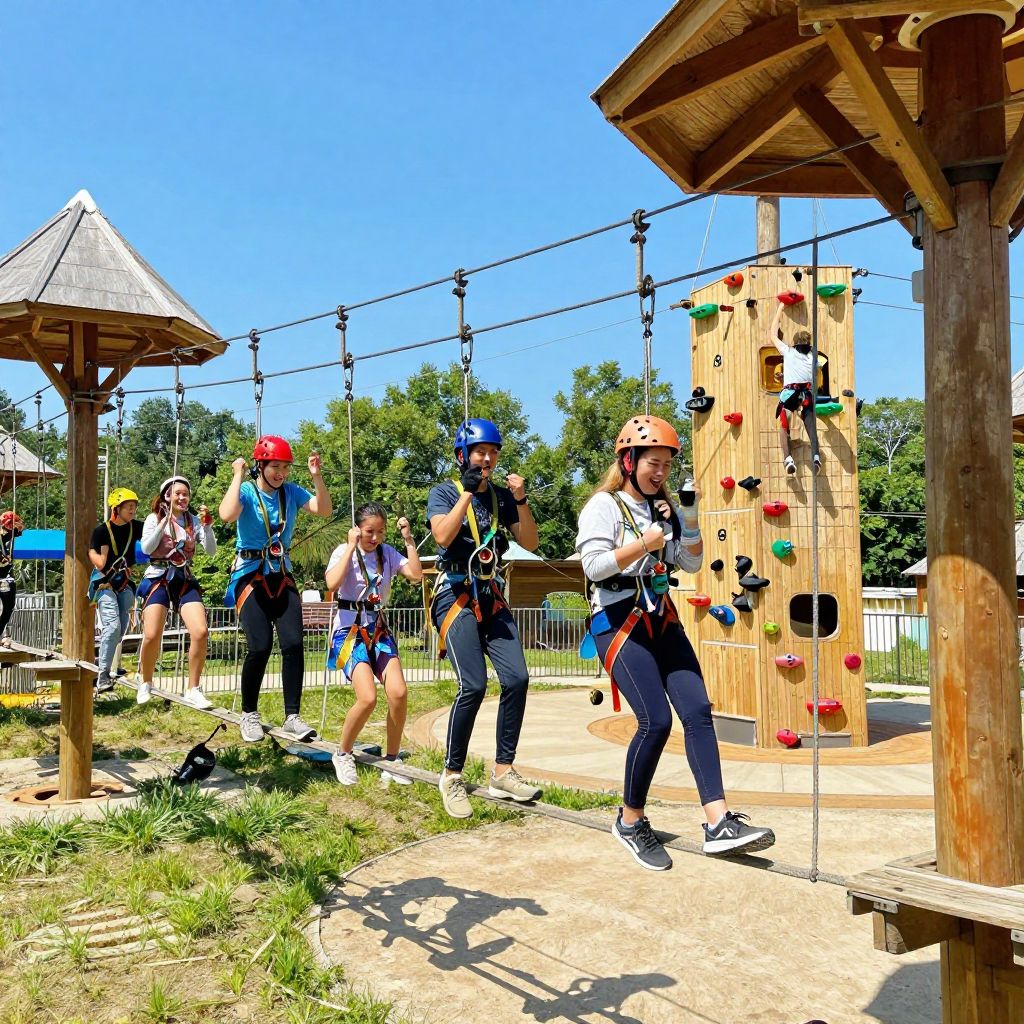 Adventure Park at Sandy River Retreat