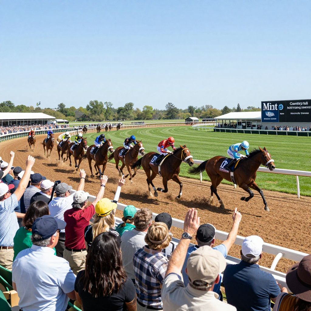 The Mint Gaming Hall at Kentucky Downs