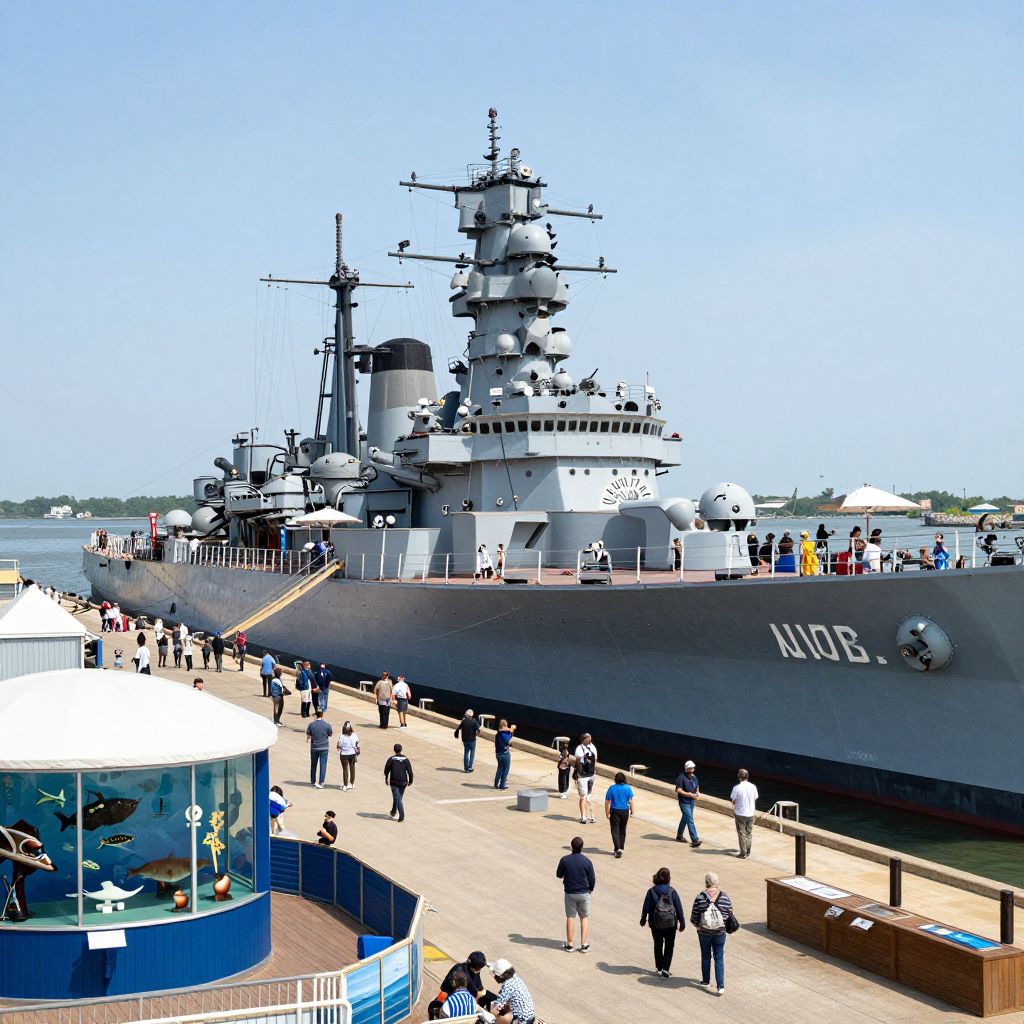 Nauticus and Battleship Wisconsin