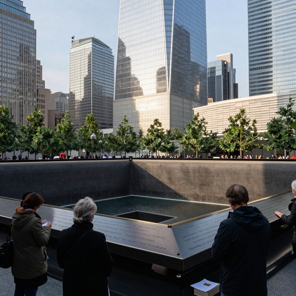 9/11 World Trade Center Memorial Monument