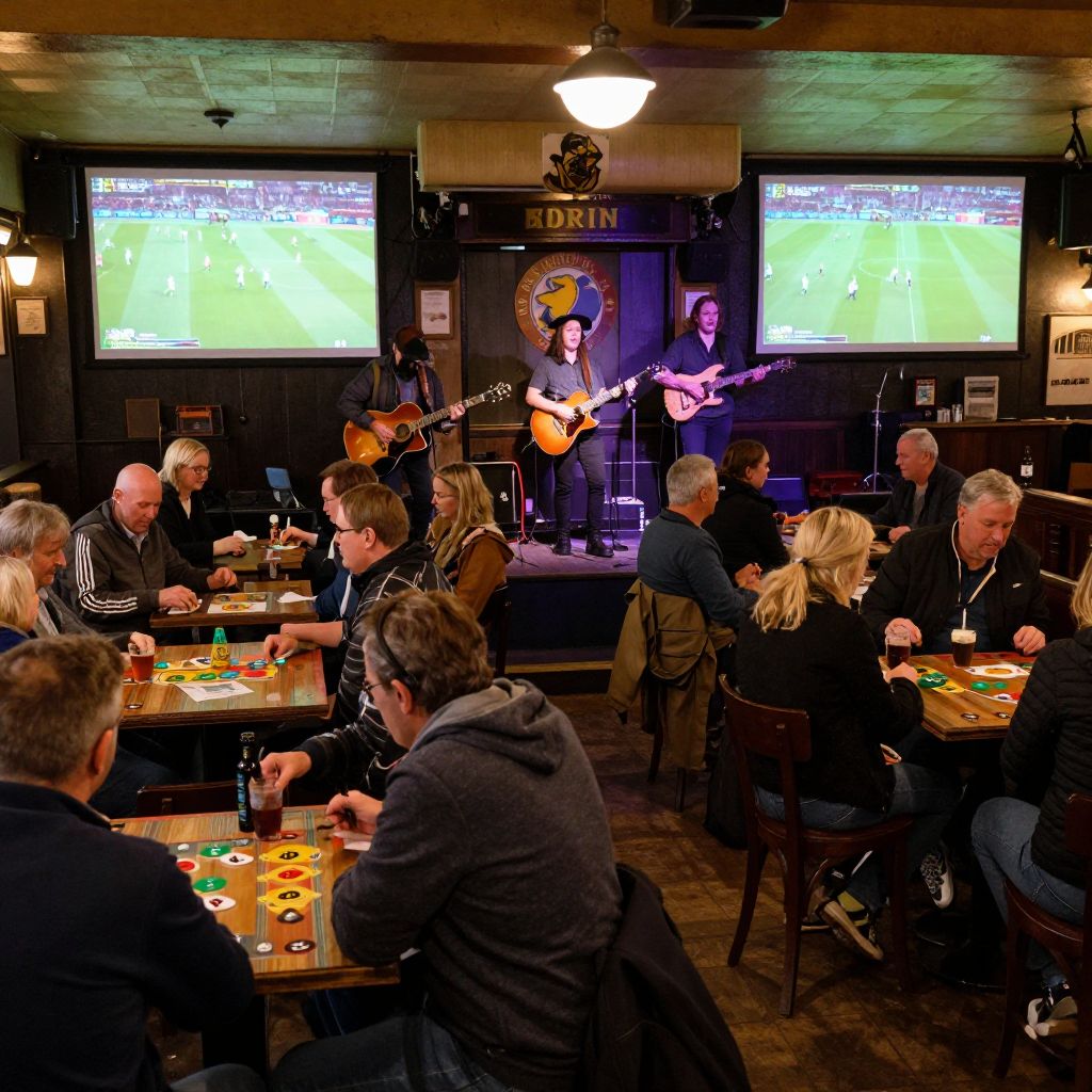 Experience Nightlife at The Crown & Anchor Pub