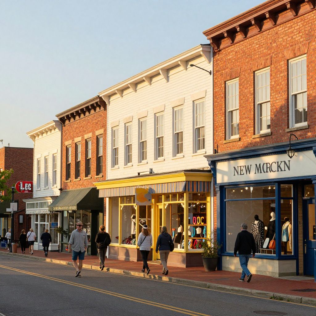 Historic Main Street, Downtown New Market