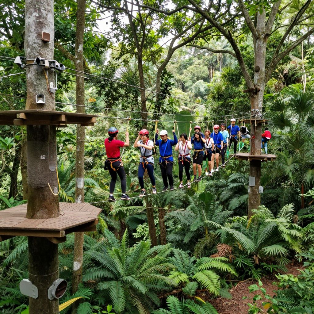 Tree Trekkers aerial adventure park
