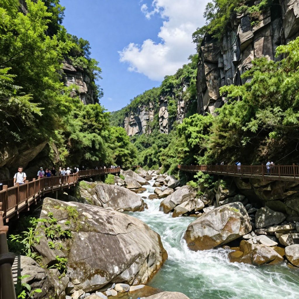 Lost River Gorge & Boulder Caves