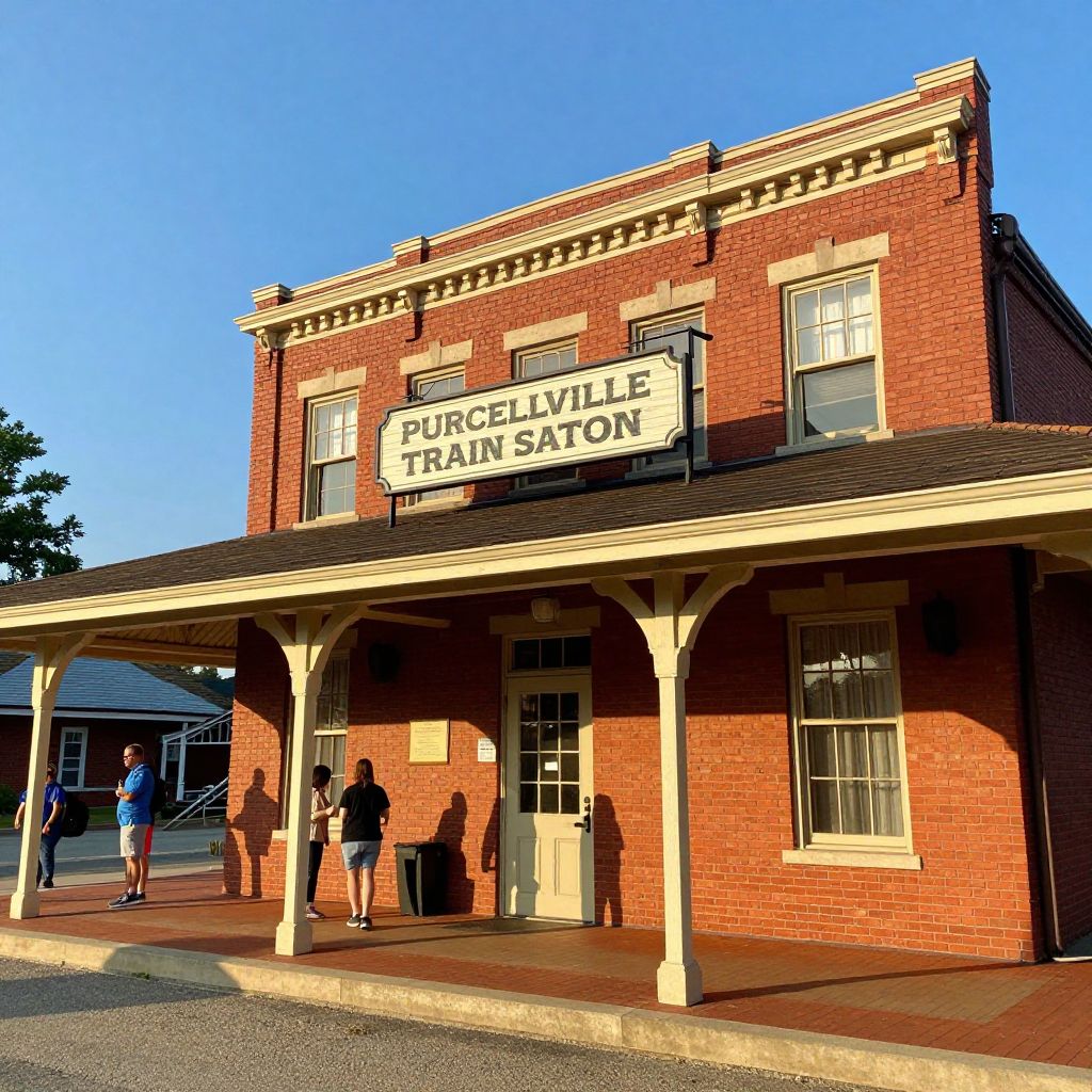 Historic Purcellville Train Station