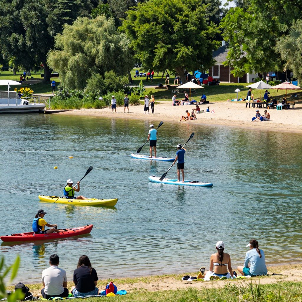 Visit Lake Ridge Park and Marina for Water Activities