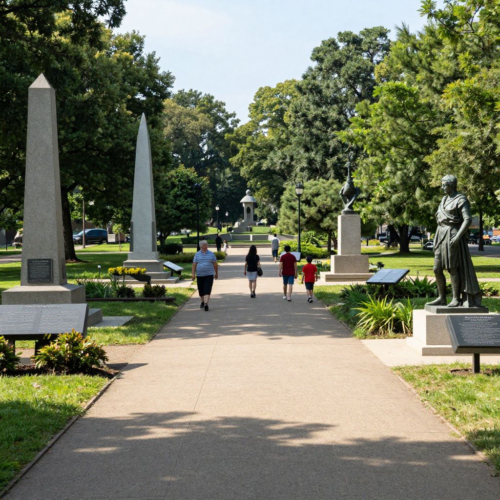 Stroll through Semper Fidelis Memorial Park