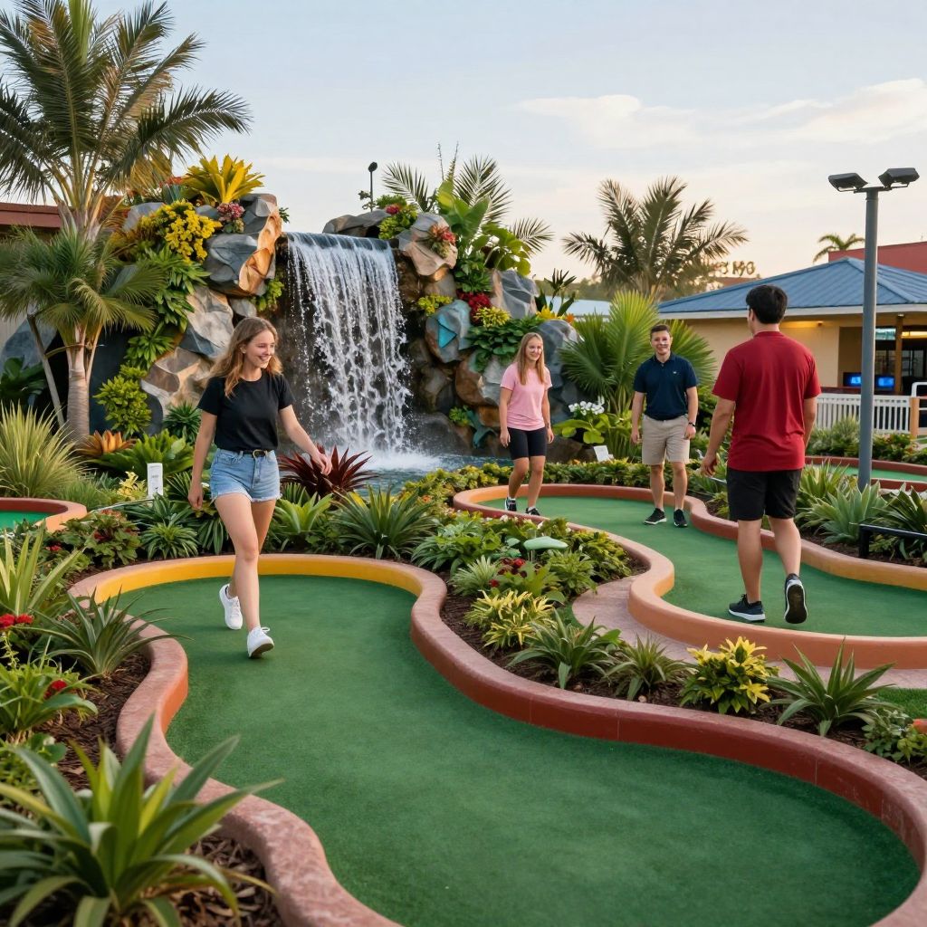 Adventure Falls Mini Golf
