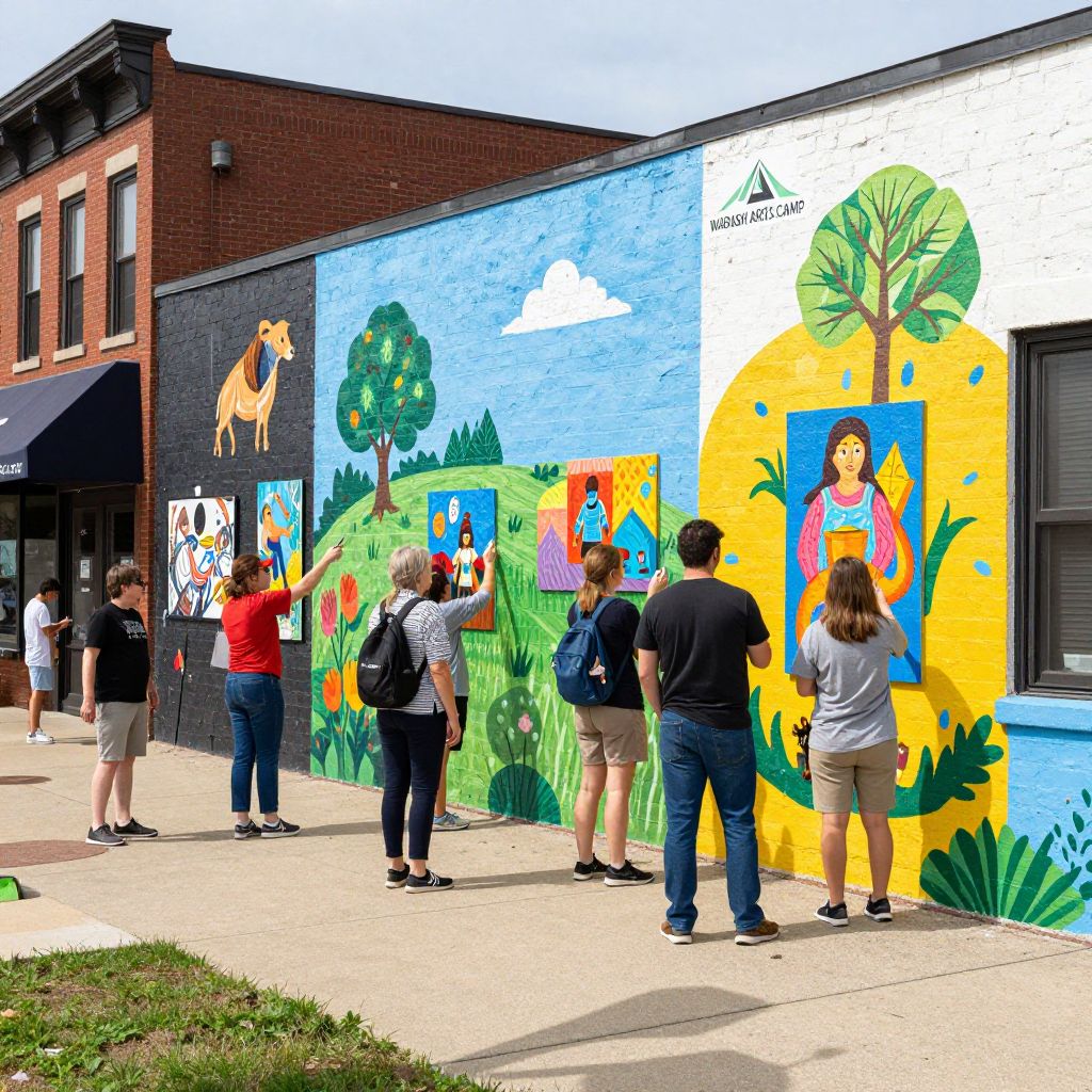 Wabash Arts Camp Murals