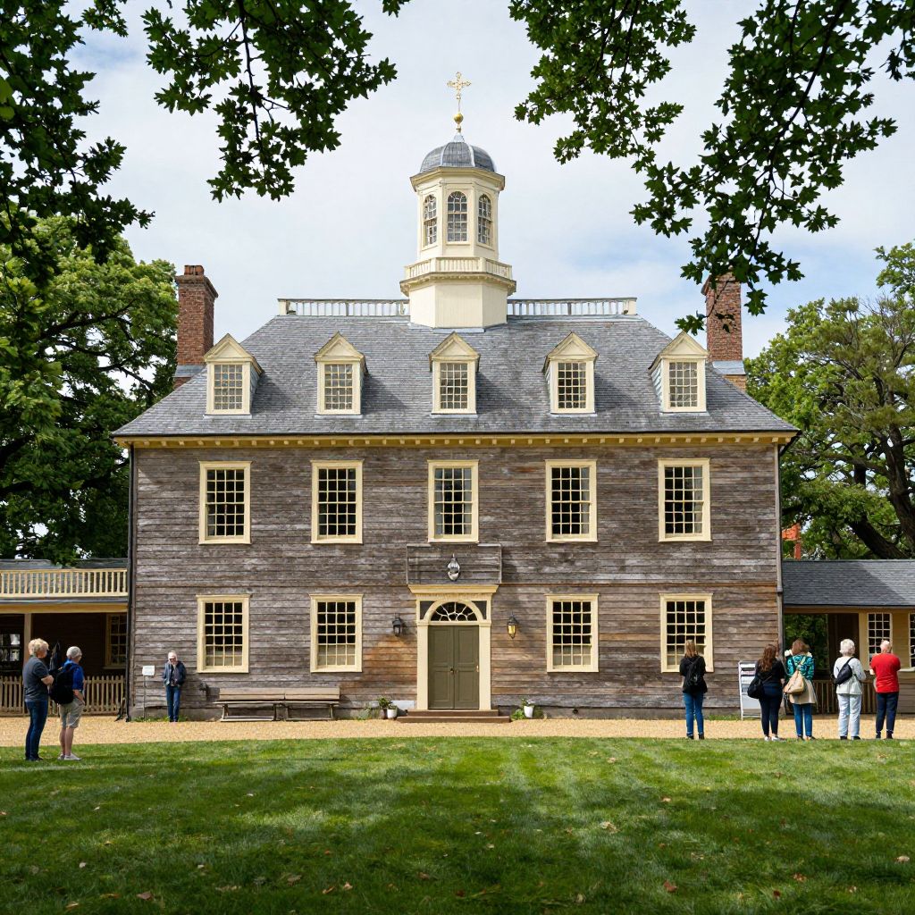 Historic 1750 Isle of Wight Courthouse