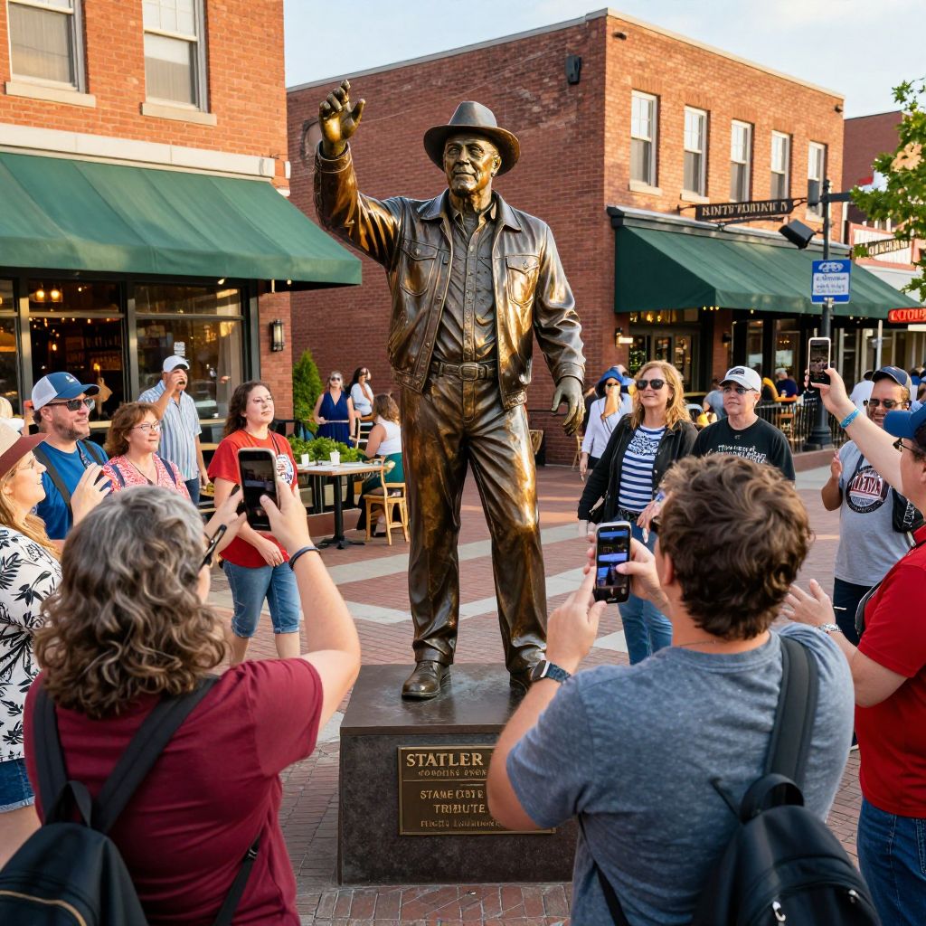 Statler Brothers Tribute Statue