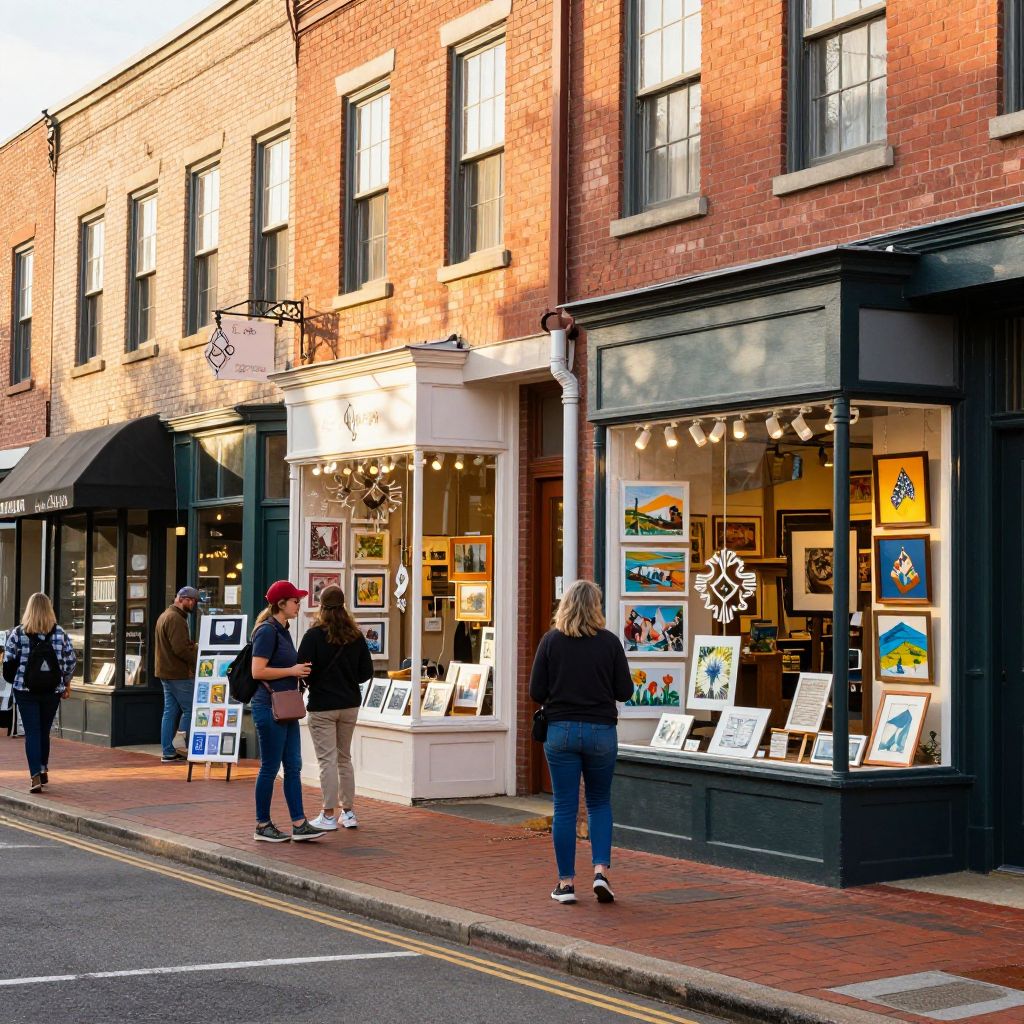Downtown Staunton Art Galleries