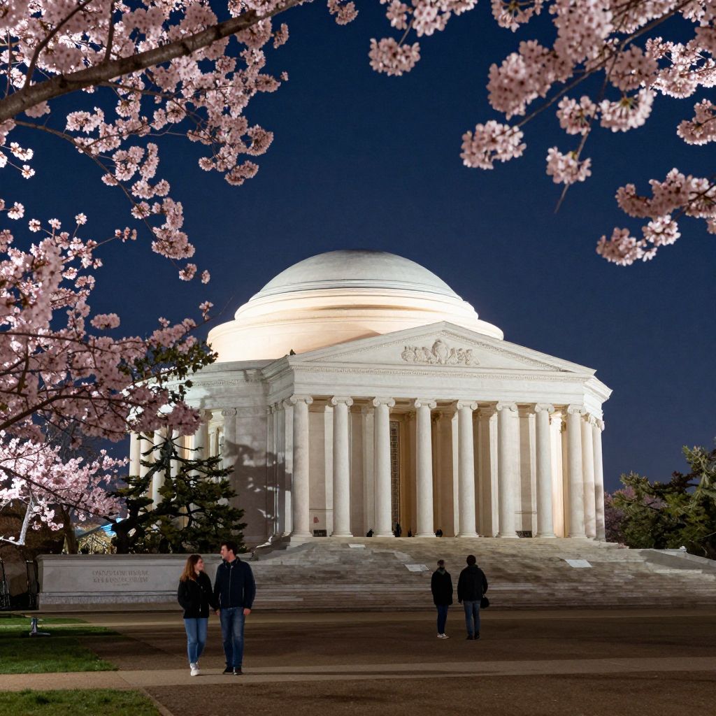 Jefferson Memorial Under the Stars