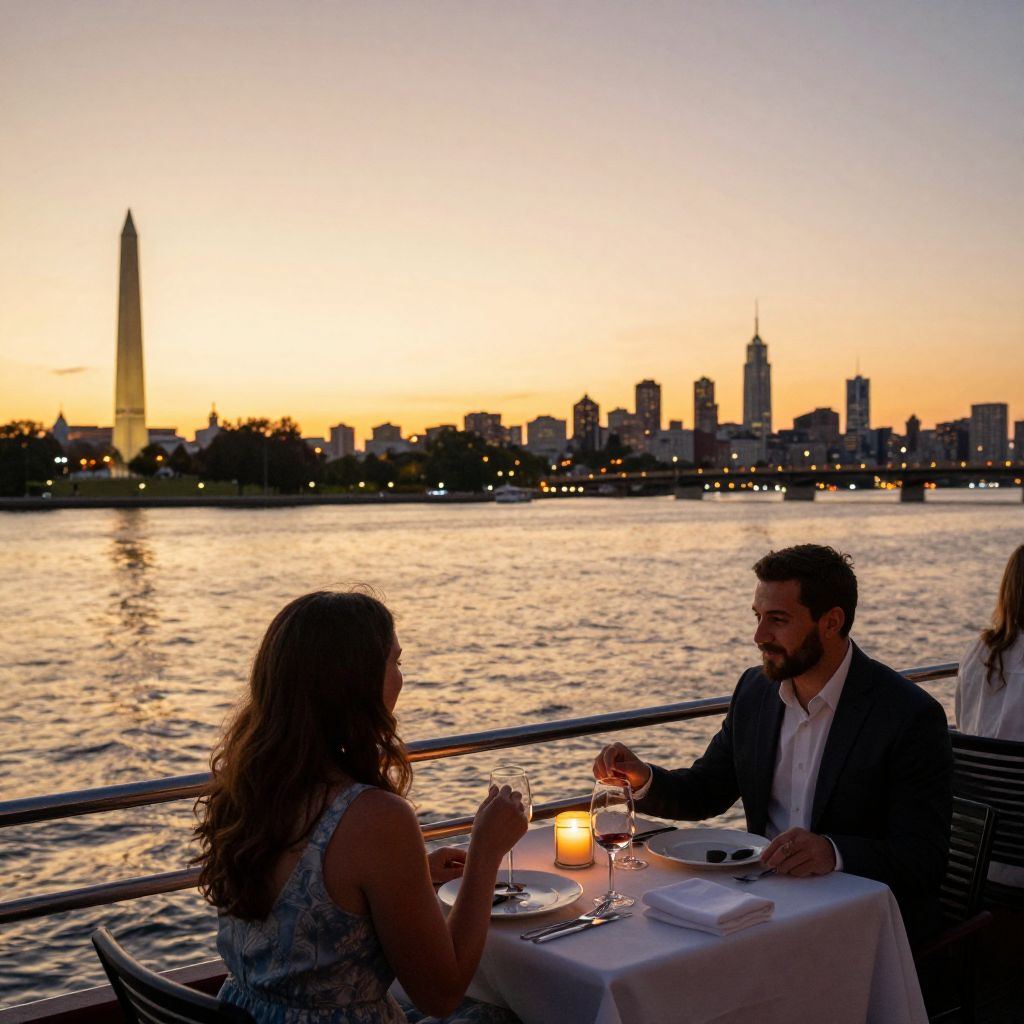 Dinner cruise on the Potomac River