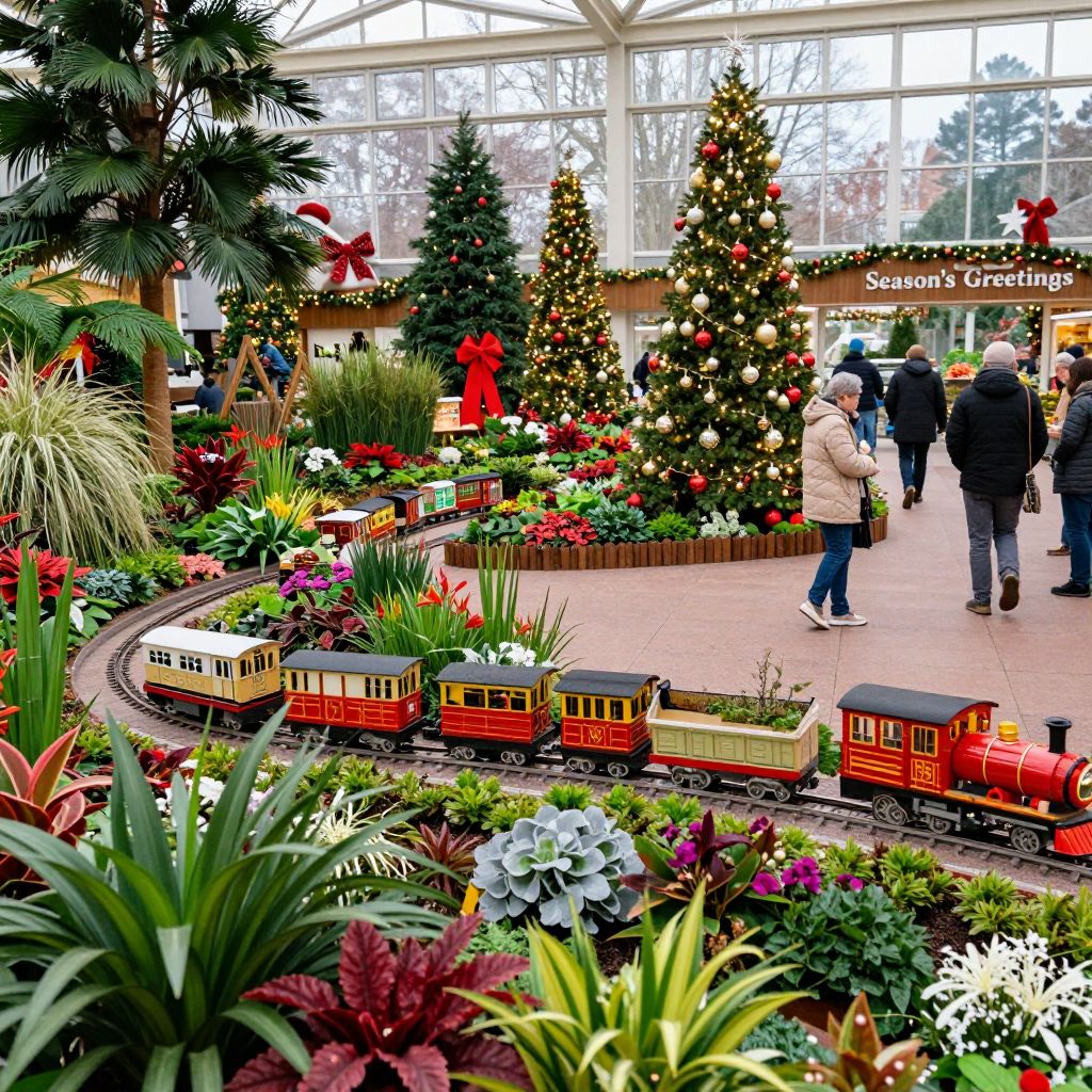 U.S. Botanic Garden holiday display